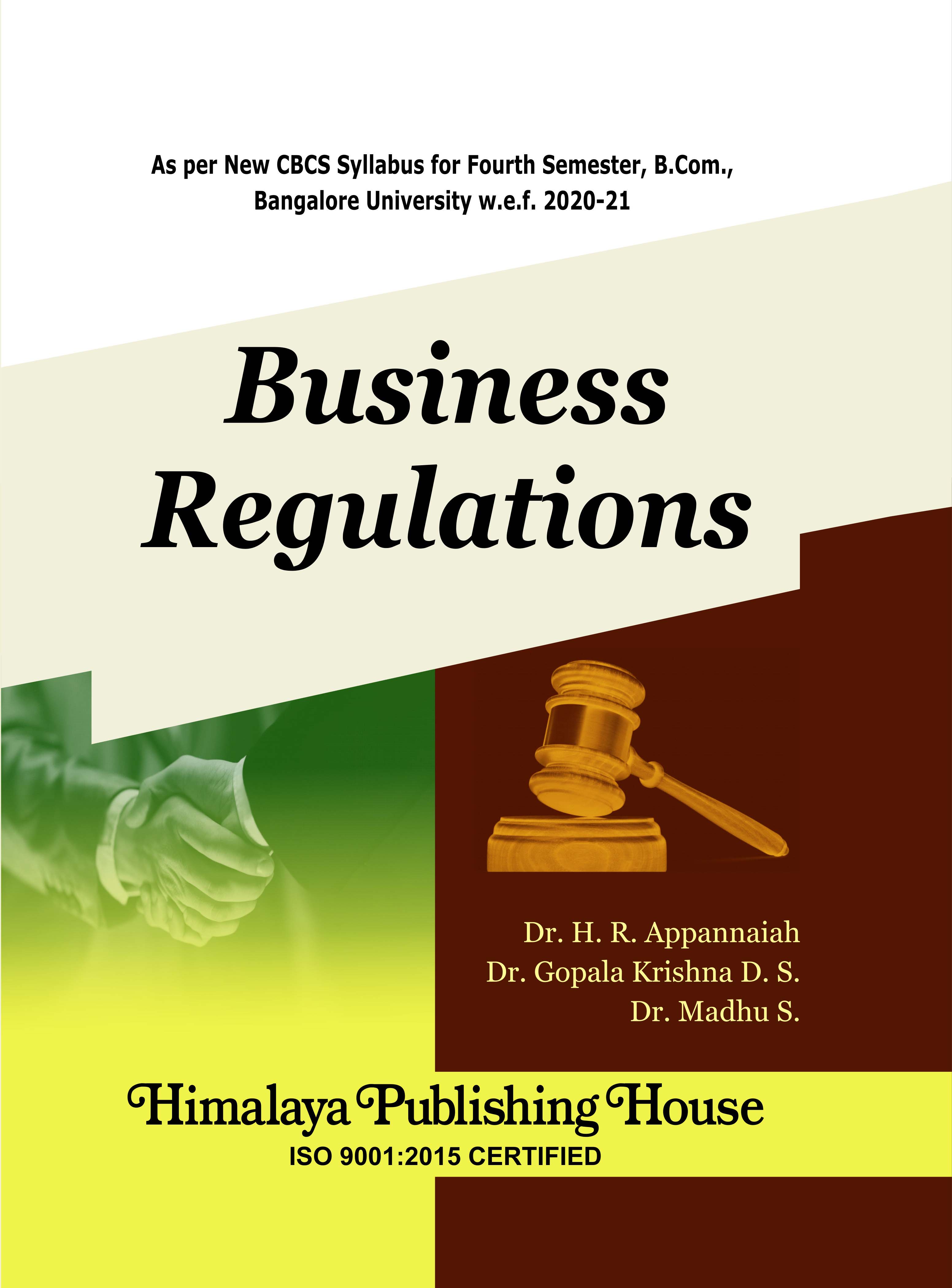 Business Regularations